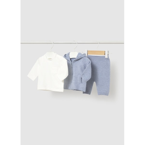 ROPA CONJUNTO BEBE NIÑO MAYORAL TRICOT 3 PIEZAS 