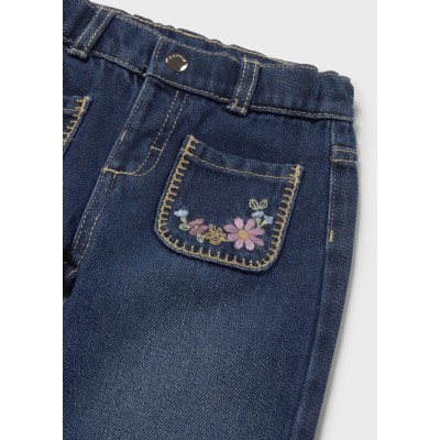 ROPA PANTALON TEJANO BEBE NIÑA MAYORAL FANTASIA 