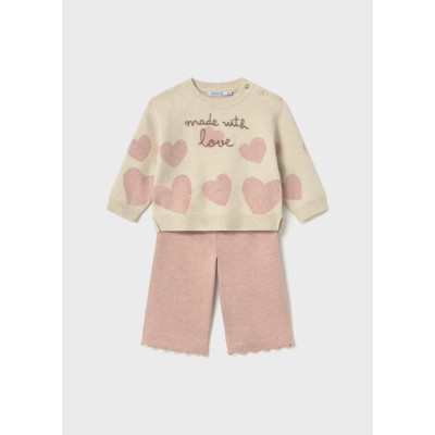 ROPA CONJUNTO PANTALON BEBE NIÑA MAYORAL TRICOT 