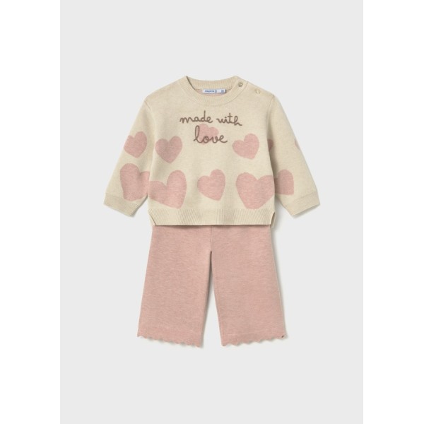 ROPA CONJUNTO PANTALON BEBE NIÑA MAYORAL TRICOT 