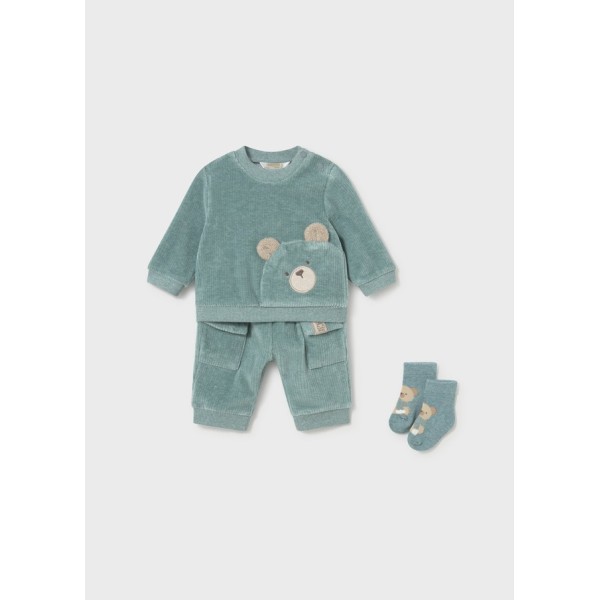 ROPA CHANDAL BEBE NIÑO MAYORAL 2 PIEZAS PUNTO PANA 