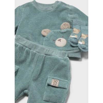 ROPA CHANDAL BEBE NIÑO MAYORAL 2 PIEZAS PUNTO PANA 