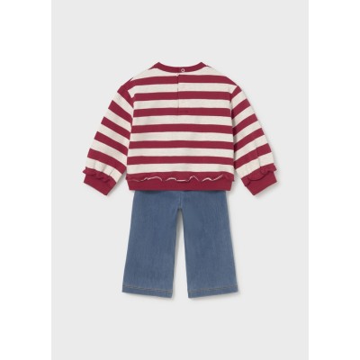 ROPA CONJUNTO LEGGINGS BEBE NIÑA MAYORAL PULLOVER 