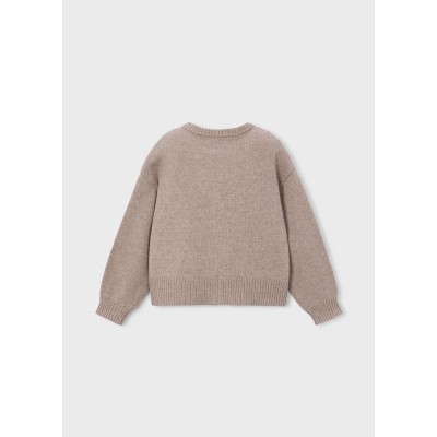 ROPA CHAQUETA NIÑA MAYORAL TRICOT FLORES 