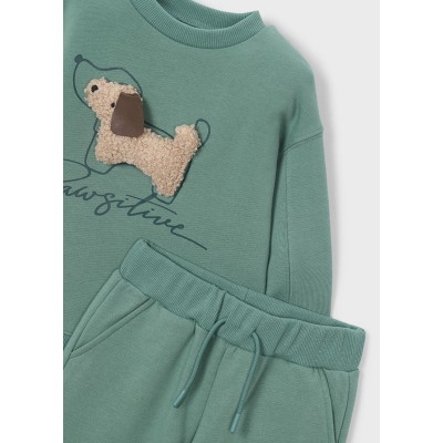 ROPA CHANDAL NIÑA MAYORAL APLIQUE PERRO 