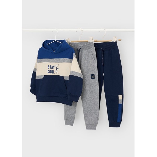 ROPA CHANDAL NIÑO MAYORAL PULLOVER CAPUCHA 2P 