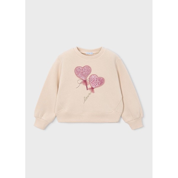 ROPA PULLOVER NIÑA MAYORAL APLIQUES 