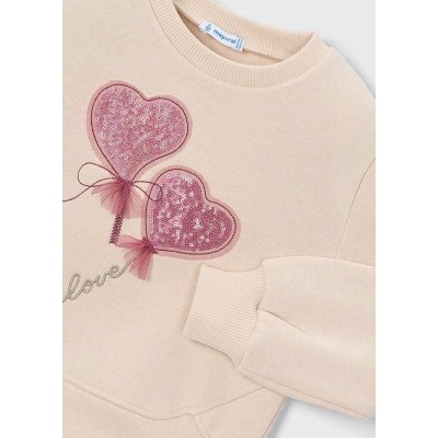 ROPA PULLOVER NIÑA MAYORAL APLIQUES 