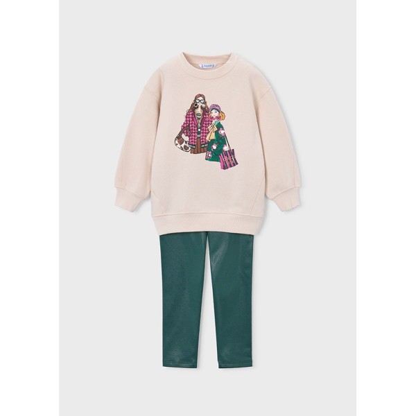 ROPA CONJUNTO LEGGINGS NIÑA MAYORAL BLOTCH 