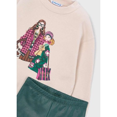ROPA CONJUNTO LEGGINGS NIÑA MAYORAL BLOTCH 