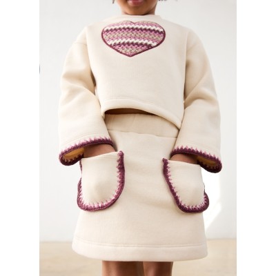 ROPA CONJUNTO FALDA NIÑA MAYORAL FELPA 