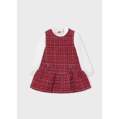 ROPA VESTIDO NIÑA MAYORAL PICHI COMBINADO 