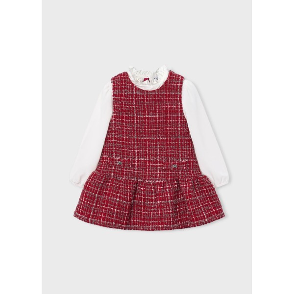 ROPA VESTIDO NIÑA MAYORAL PICHI COMBINADO 