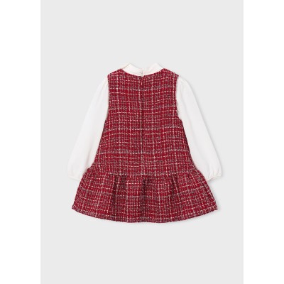ROPA VESTIDO NIÑA MAYORAL PICHI COMBINADO 