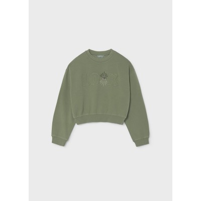 ROPA PULLOVER NIÑA MAYORAL APLIQUES BORDADOS 