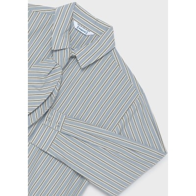 ROPA BLUSA NIÑA MAYORAL POPELIN CORBATA 