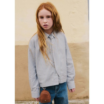ROPA BLUSA NIÑA MAYORAL POPELIN CORBATA 