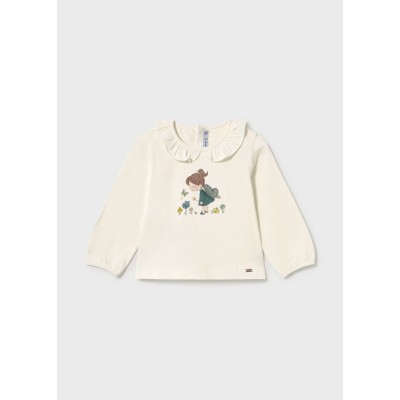 ROPA CAMISETA BEBE NIÑA MAYORAL M/L VESTIR 
