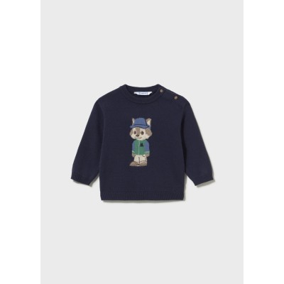 ROPA JERSEY BEBE NIÑO MAYORAL INTARSIA PERSONAJE 