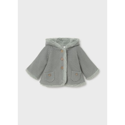 ROPA CHAQUETON BEBE NIÑA MAYORAL REBECÓN POMPÓN 