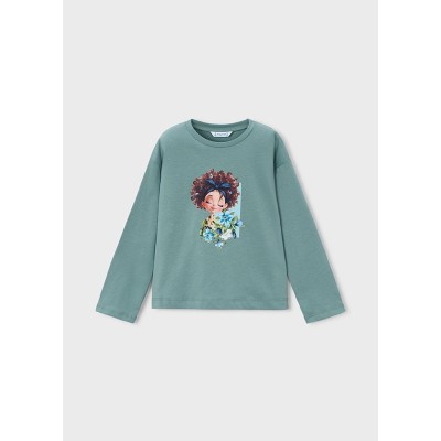 ROPA CAMISETA NIÑA MAYORAL M/L 