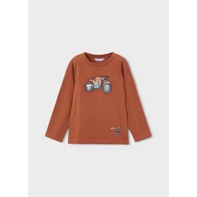 ROPA CAMISETA NIÑO MAYORAL M/L EMBOSSED 