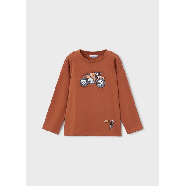 ROPA CAMISETA NIÑO MAYORAL M/L EMBOSSED 