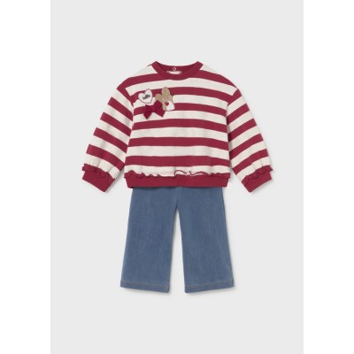 ROPA CONJUNTO LEGGINGS BEBE NIÑA MAYORAL PULLOVER 
