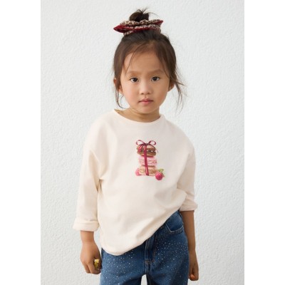 ROPA CAMISETA NIÑA MAYORAL M/L COLETERO 