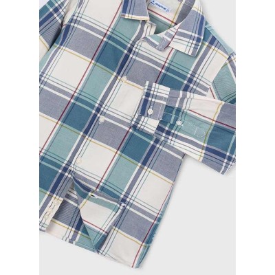 ROPA CAMISA NIÑO MAYORAL M/L CUADROS 