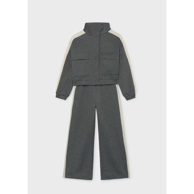 ROPA CHANDAL NIÑA MAYORAL INTERLOCK BANDAS 