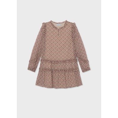 ROPA VESTIDO NIÑA MAYORAL BAMBULA ESTAMPADA 