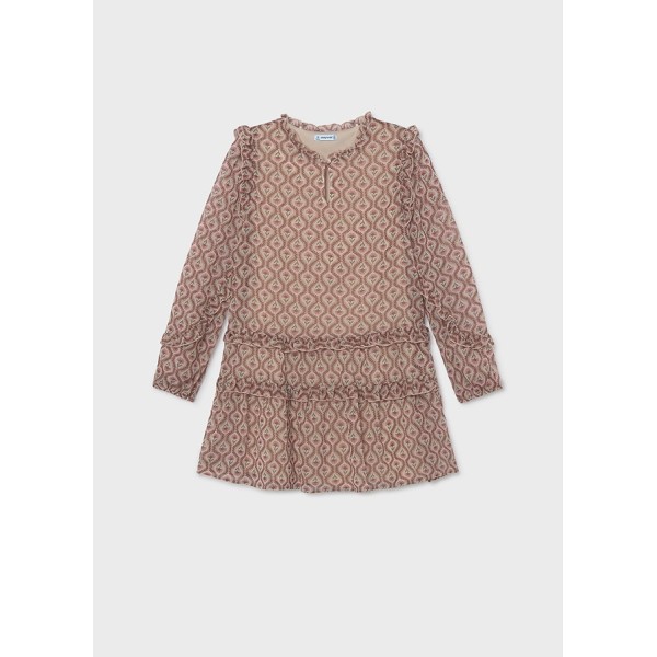 ROPA VESTIDO NIÑA MAYORAL BAMBULA ESTAMPADA 