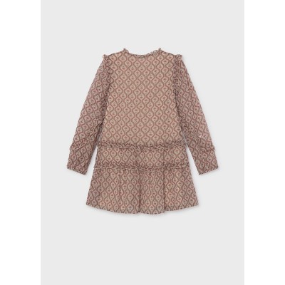 ROPA VESTIDO NIÑA MAYORAL BAMBULA ESTAMPADA 