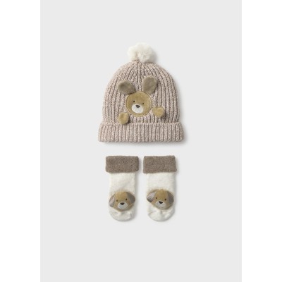 ROPA GORRO BEBE NIÑA MAYORAL Y CALCETINES 
