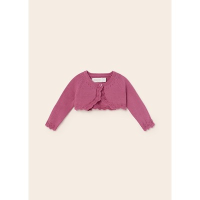ROPA CHAQUETA BEBE NIÑA _ TRICOT BÁSICA 