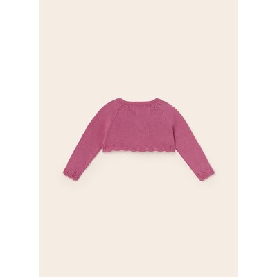 ROPA CHAQUETA BEBE NIÑA _ TRICOT BÁSICA 