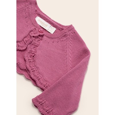 ROPA CHAQUETA BEBE NIÑA _ TRICOT BÁSICA 