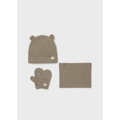 ROPA CONJUNTO GORRO BEBE NIÑO MAYORAL CUELLO 3 PIEZAS 