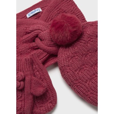 ROPA CONJUNTO GORRO BEBE NIÑA MAYORAL BRAGA TRICOT 