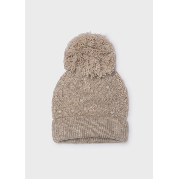 ROPA GORRO NIÑA MAYORAL TRICOT PERLAS 